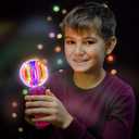 ArtCreativity Light Up Wand for Kids - LED Light Up Toy Wand for Boys and Girls - Unique Spinning Light Up Toy - Batteries Included - Sensory Toys for Kids with Autism - LED Magic Ball Wand