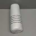 ZPECC Toddler Pillow with Pillowcase - 13x18 Organic Cotton Hypoallergenic Kids Pillow, Baby Essentials for Travel Crib Daycare Stroller (Intended for Age 2 and up) White Stripe