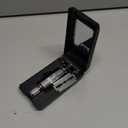 BAILI Butterfly Open TTO Double Edge Metal Safety Razor Wet Shaving Kit for Men Women with Platinum Blade and Mirrored Travel Case BD179