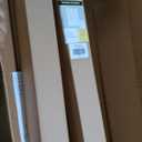 2 x No Tools No Drill Cordless Roman Shades for Indoor Windows 100% Blackout, for Window Size 32" W 48" H White