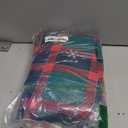 HOMOHEINI Christmas Rectangle Table Cloth, 100% Waterproof Tablecloth, Christmas Decorations for Home, Vinyl Tablecloth Plastic Table Cover for Party, Picnic, Dining, Outdoor 54" x 78", Crimson Checked