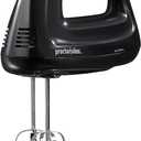 Proctor Silex Easy Mix 5-Speed Electric Hand Mixer with Bowl Rest, Compact and Lightweight, 215 Watts of Peak Power, Black (62511)