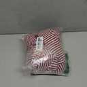 Women's Oversized Striped Sweater Casual Off The Shoulder Sweater Fall Long Sleeve Loose Knit Pullover Jumper Tops (Red, S)