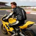 Motorcycle Helmet Backpack, Luggage Backpack for Men, Motorcycle Accessories, Motorbike Riding Bags, Bikers backpack, Large Capacity Laptop Bag