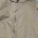 UOUA Mens 2 Piece Set Casual Outfits Polo Long Sleeve Shirt & Pants Tracksuit Loungewear Athletic Jogger Sweatsuit (Large, Khaki)