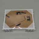 Giftgarden 5x7 Picture Frame Set of 18, Lightweight 5 by 7 Frames Bulk for Gallery Wall Photo Hanging and Tabletop Display, White