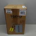 Tgeyd 5Gal/25Lb Large Chicken Feeder and Waterer Set (Rain Proof/No Waste), with S-Hooks for Easy Hanging