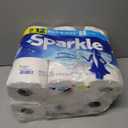 Sparkle Pick-A-Size Paper Towels, 6 Double Rolls (660 Sheets Total) - Strong 2-Ply Towels for Kitchen Cleanup and Everyday Messes
