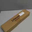 Litever LED Safe Light Kit. Human Motion Sensor Activated. 6 Slim LED Light Bars. Linkable Extendable Plug-in for Gun Safe, Locker, Closet, Showcase, in-Cabinet Under Counter Pantry. Daylight 5000K