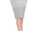 Kosher Casual Modest Knee Length Pencil Skirt Comfortable Women's Pencil Skirt Cotton-Spandex Blend with Relaxed Fit, Size 22