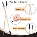 50 Pcs Sanding Sticks, Double End Matchsticks Sanding Twigs, Fine Detailing Sanding Tools for Tight Spaces Plastic Models Wood, 120/280 Grit 5.4 x 0.2 Inch