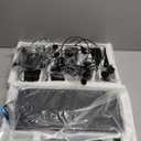 D Debra Audio AU800 Pro UHF 8 Channel Wireless Microphone System with Cordless Handheld Lavalier Headset Mics, Metal Receiver, Ideal for Karaoke Church Party (8 Bodypack)