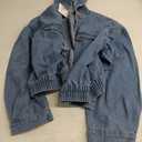 Deslimale Women's Oversized Denim Jacket XL