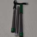 Grampa's Metal Weeder - Stand Up Weed Puller Tool with Steel Long Handle - Made with All Steel Handle & 4-Claw Steel Head - Easily Remove Weeds Without Bending, Pulling, or Kneeling (Green)