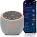 Hotmoon Sound Machine 388 Soothing Sounds White Noise Machine for Babies & Adults, Smart Night Light, Sleeping Timer App Control, Brown Noise Pink Noise Block Out Office Yoga, Plug-in
