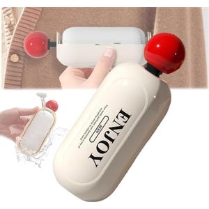 3 x 1pcs Enjoy Lint Roller, Enjoy Sticky Lint Roller, 2 In1 Washable Lint RemoverReusable Portable Mini Travel Sticky RollerFurniture,Clothes,Hair Removers for Dog and Cat (White)