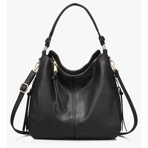 Realer Hobo Crossbody Bags for Women Designer Faux Leather Hobo Handbags Retro Large Size Shoulder Bag Bucket Purse, 