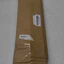 2 Pack White Curtain Rods for windows 28 to 78 inch, 5/8 inch Splicing Heavy Duty Metal Curtain Rod Set with Brackets