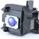 Huaute for ELPLP69 /V13H010L69 Projector Lamp with Housing for Epson PowerLite HC 5030UB 5030UBe 5020UB 6030UB 6020UB TW9200W TW9200 TW9000 4030 5010 6010 5025UB TW8200 TW9100 TW7200 Projectors