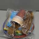 81Pcs Super Brother Party Tableware Set, Super Brother Party Decoration, Super Brother Birthday Party Supplies