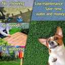 Dog Grass Pad,51.2x31.5In Fake Grass for Dogs,Artificial Grass Pee Pad for Puppies Potty Training Indoor Outdoor
