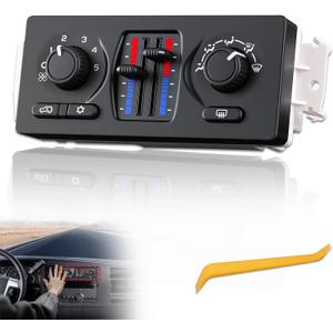 599-210XD Climate Control Module Compatible with 2003-2007 Chevrolet Silverado 1500 2500 3500 Avalanche Suburban Tahoe Trailblazer & GMC Sierra Yukon XL Envoy AC Heater Control Panel