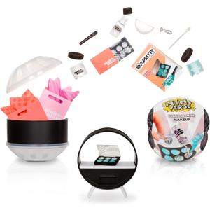 MGA's Miniverse - Make It Mini Makeup Series 1 Mini Collectibles, Blind, Really Works, Real Cosmetic Products, Lip Stain, Nail Polish, Eyeshadow, Non Toxic, Collectors, 8+