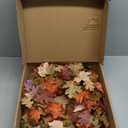 24" Fall Wreath for Front Door, Artificial Autumn Maple Leaves Wreath, Fall Decor for Home Farmhouse Front Door Porch Wall Window Indoor/Outdoor