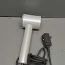 High-speed Ionic Hair Dryer with Diffuser, 1600W, LED Display, Portable for Travel & Home Salon - White
