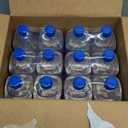 FIJI Natural Artesian Bottled Water 1 Liter / 33.8 Fl Ounce (Pack of 12) - 100% Natural Electrolytes