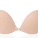 Awant Strapless Sticky Bra (US, Cup Band, A, Beige)