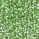 CQURE 144 Pack1008Ft Artificial Ivy Garland,Ivy Garland Fake Vines UV Resistant Green Leaves Fake Plants Hanging Vines for Home Kitchen Wedding Party Garden Wall Room Decor