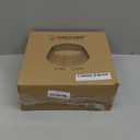 HarcoHome Christmas Tree Collar, 28.4" D Round Tree Base Cover Mixed with Natural Grain Fiber, Pet-Proof Plastic Xmas Tree Ring, Tree Skirt for Christmas Decorations, Easy Assembly (Beige)