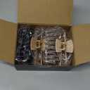 TOCESS Nylon Hair Claw Clips: Flexible & Unbreakable Safe Large Hair Claws for Thick/Thin Hair Women - Strong Hold 4 Pack 4 Inch Big Jaw Clips - Perfect Stocking Stuffers