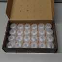 24 Pack Flameless Tea Lights Candles Battery Operated, Crystal Led Tealight Candles,Votive Electric Fake Candles for Valentines Wedding Diwali Christmas Decorations