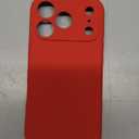 FireNova Magnetic for iPhone 17 Pro Case, Compatible with MagSafe, [Integrated Silicone Camera Control Button] [Camera Protection] Anti-Scratch Microfiber Lining Phone Case, 6.3", Deep Red