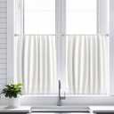 2 Pack Tension Curtain Rod 15.7-28 Inch, Small Short Adjustable Extendable Spring Loaded Rods for Windows Cabinet Blinds Closet Bedroom Kitchen Bathroom Door No Drilling, Silver
