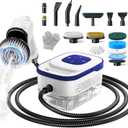 Steam Cleaner, Electric Spin Scrubber Portable Steamer for Cleaning