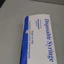 50 Pack 5ml 5cc 22 Gauge Disposable Syringe Tool, Individual Package