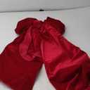 Christmas Decorations - Christmas Bows - 36x18 Inches Large Red Velvet Christmas Tree Topper - Burgundy Ribbon Gift Bows - Xmas Decor for Indoor Outdoor Home Wreaths Mantle Front Door Porch Wedding