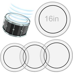 4 Pack Tom Drum Heads 10" 12" 14" 16", 10in,12in, 14in, 16in