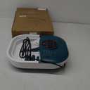 CURECURE Collapsible Foot Spa Bath Massager with Heat, Bubble and Timer, 95-118 Adjustable Temperature Fast Heating with Pedicure Stone and Massage Rollers for Feet Stress Relief at Home (Green)