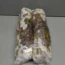 2 x Fake Mums Artificial Fall Flowers Fake Plants for Outdoors Autumn Decor, 12 Bundles White Silk Morning Glory with Eucalyptus Look Real UV Resistant Faux Flowers for Outside Planters Front Door Yard