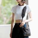 bitplay Sling-bag Strap, Clip and Go Strap for Phone, Camera Strap, Lanyard with Detachable Pouch, Black