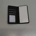 QLTYPRI for Samsung Galaxy S10e Case, Premium PU Leather Cover TPU Bumper with Card Holder Kickstand Hidden Magnetic Adsorption Shockproof Flip Wallet Case for Samsung Galaxy S10e - Black