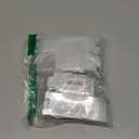 Mauproy 2x2x2 Inches Clear Favor Boxes, 100 Pack Small Plastic Gift Boxes with Ribbons for Macaroons Treats Candies Wedding Baby Shower Birthday Valentine's Day Party Favors