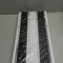 Insputer Pull Out Cabinet Organizer Expandable (12.4"-20.08")W & (16.26"-22.44")D, No Drill Slide Out Drawers with 3 Slide Rails, 2Pcs Magnetic Panel, Adhesive Roll Out Shelf for Kitchen, Pantry White