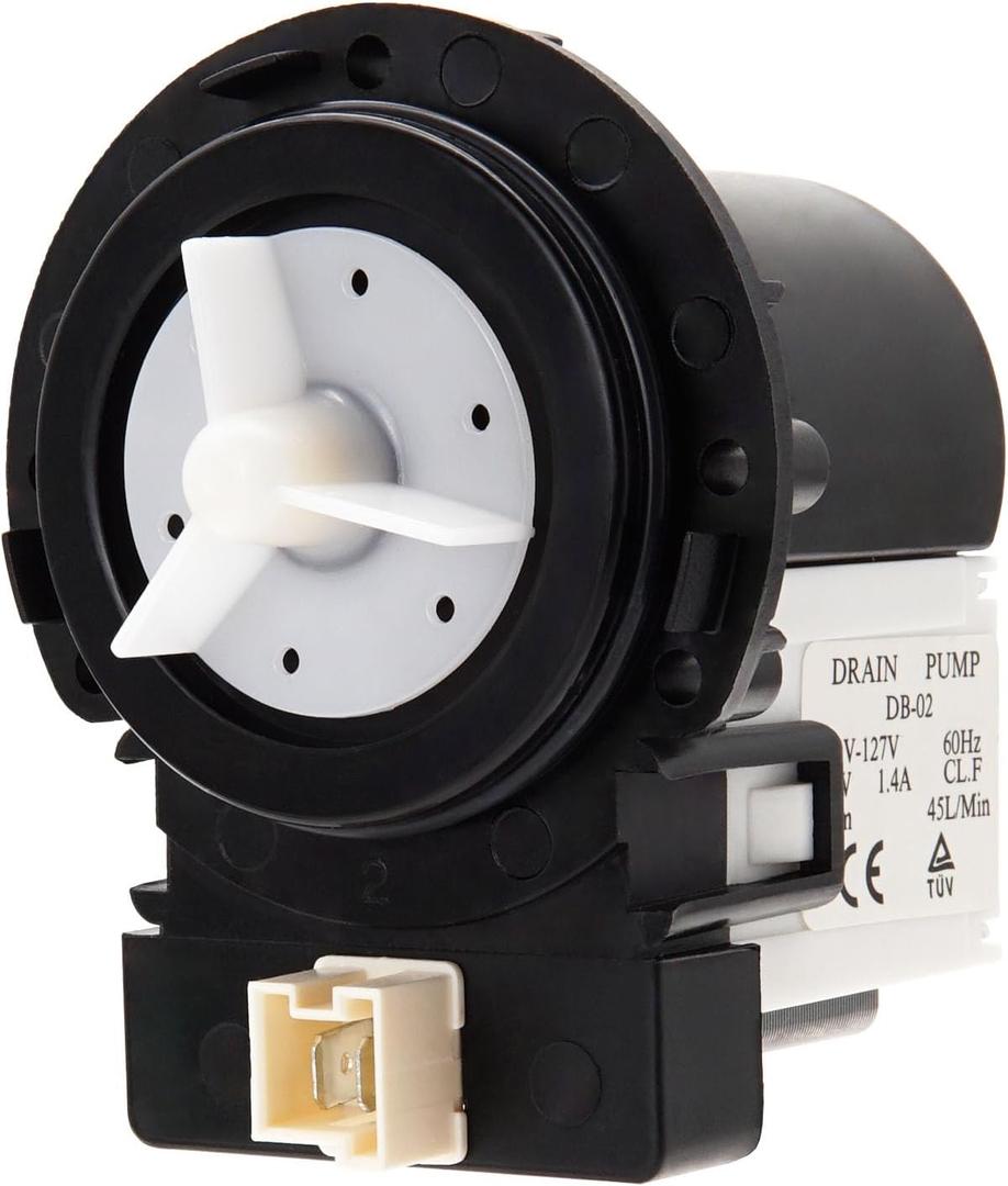 DC96-01585D Washer Drain Pump Motor by SupHomie - Compatible with Samsung Washer Replaces AP4579344 (ONLY MOTOR)