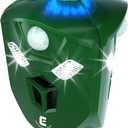 Redeo Ultrasonic Animal Repeller Solar Cat Repellent Outdoor Deer Repellent Devices with 360 Degree Motion Activated Flashing Lights Dog Repellent for Yard, Repel Squirrel Raccoon Skunk Fox & More