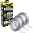Bell+Howell Alientape Nano Double Sided Tape and Alien Shield Sealing Tape Bundle Multipurpose Removable Adhesive Transparent Grip Mounting Tape Waterproof Repair Tape Adhesive Strips As Seen On TV
